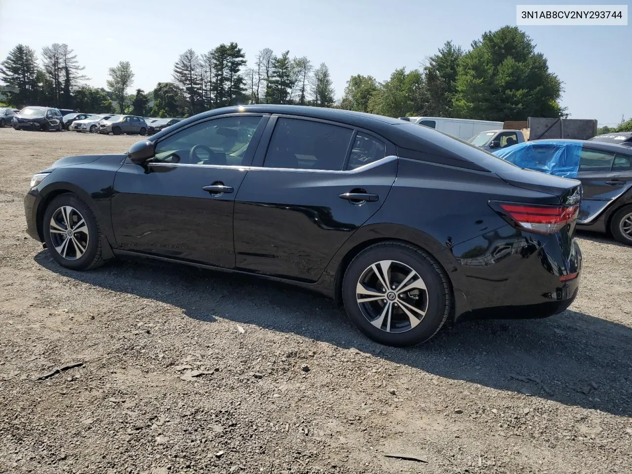 2022 Nissan Sentra Sv VIN: 3N1AB8CV2NY293744 Lot: 68675424