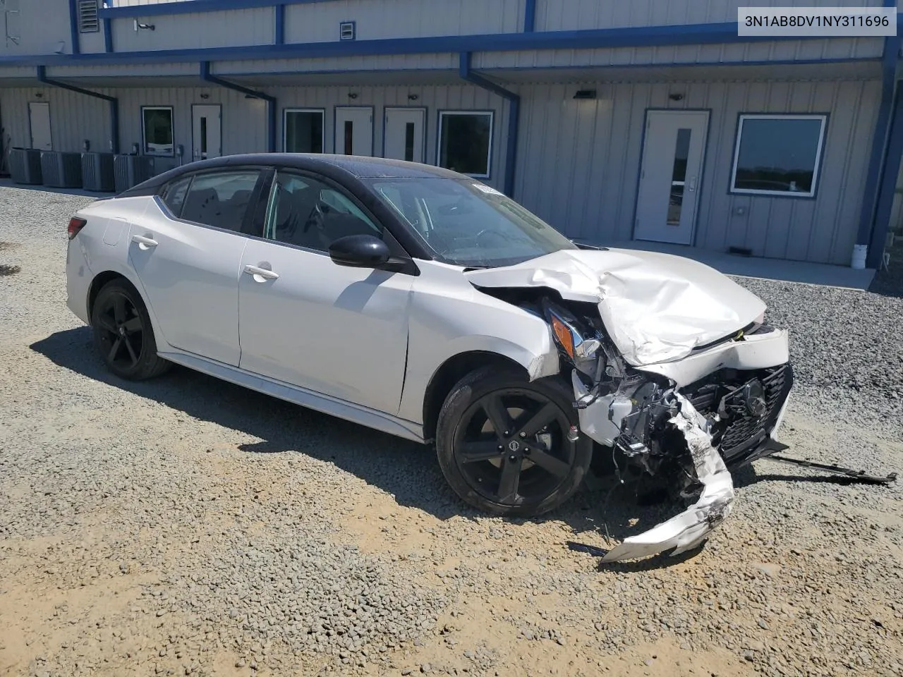 3N1AB8DV1NY311696 2022 Nissan Sentra Sr