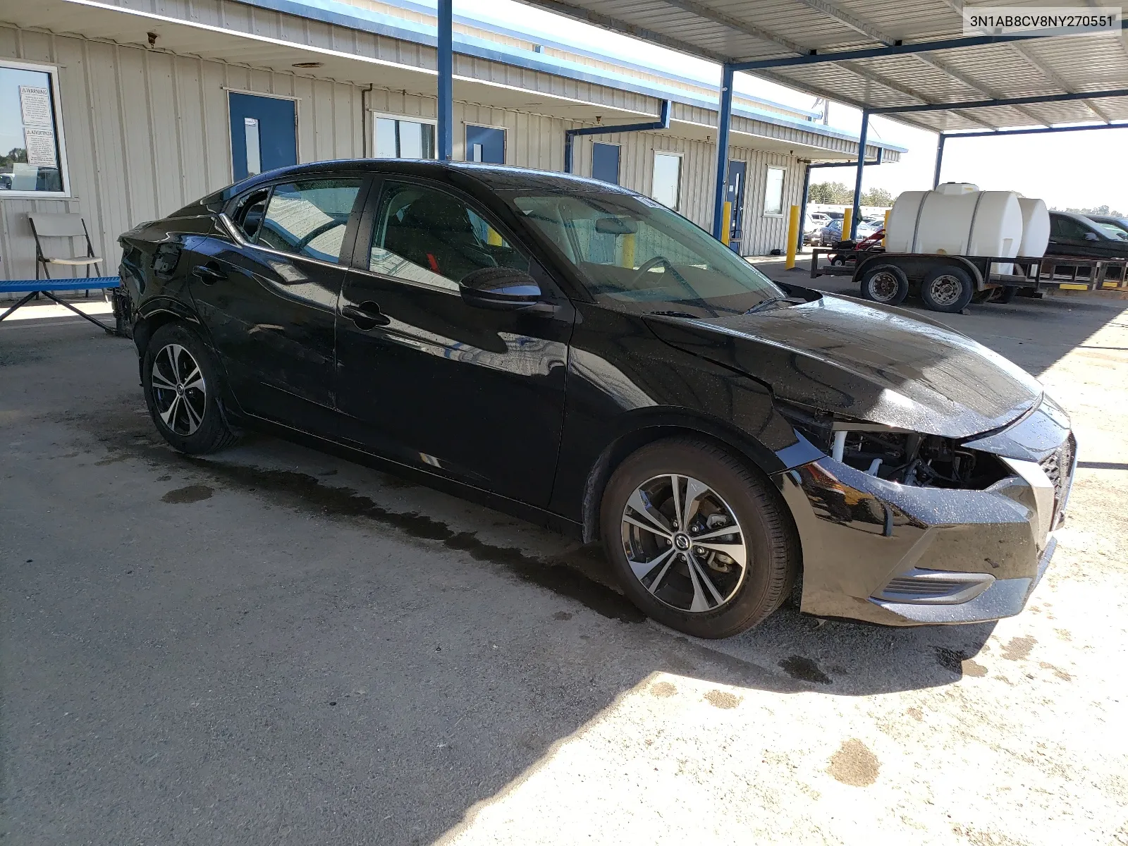 2022 Nissan Sentra Sv VIN: 3N1AB8CV8NY270551 Lot: 68723634