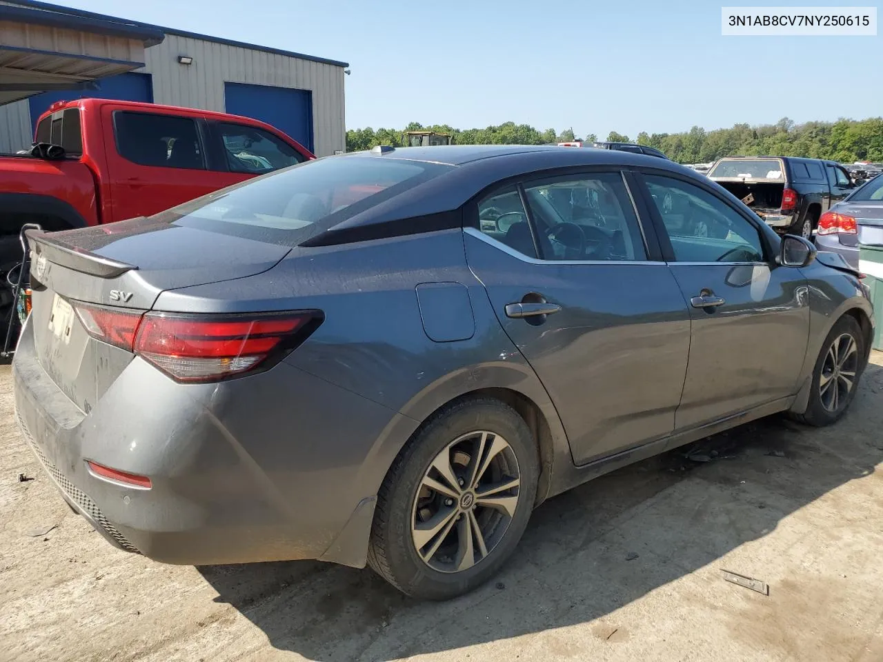 2022 Nissan Sentra Sv VIN: 3N1AB8CV7NY250615 Lot: 68835304