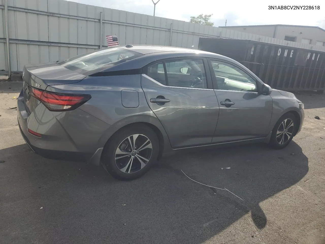 2022 Nissan Sentra Sv VIN: 3N1AB8CV2NY228618 Lot: 68865514