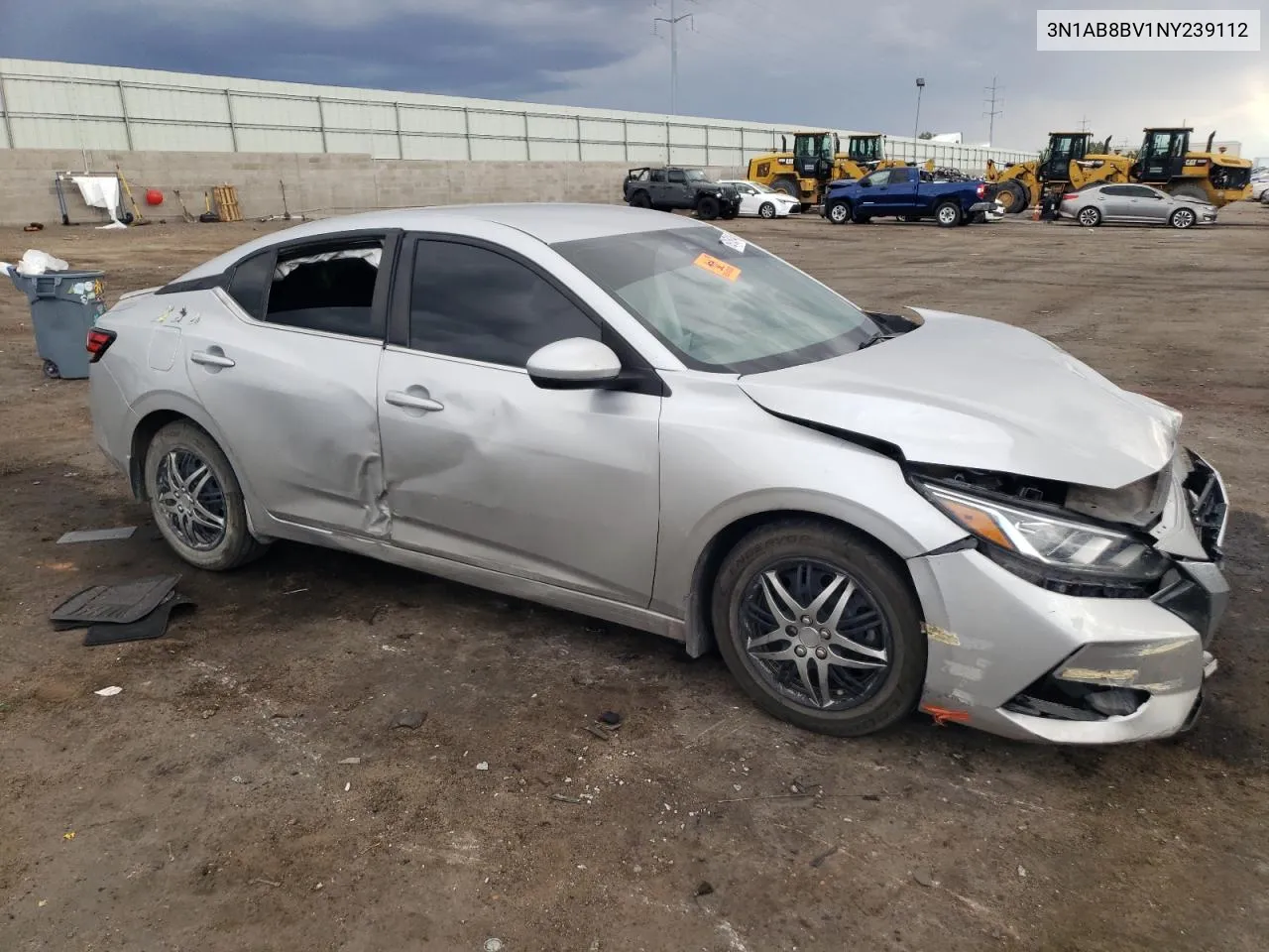 2022 Nissan Sentra S VIN: 3N1AB8BV1NY239112 Lot: 69159144