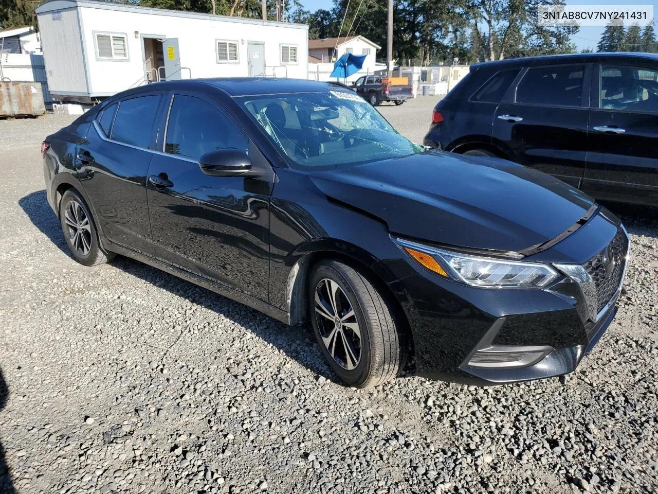 3N1AB8CV7NY241431 2022 Nissan Sentra Sv