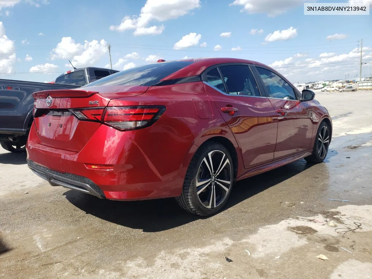 2022 Nissan Sentra Sr VIN: 3N1AB8DV4NY213942 Lot: 69307663