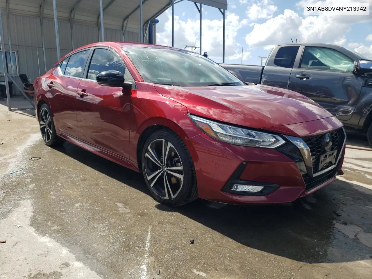 2022 Nissan Sentra Sr VIN: 3N1AB8DV4NY213942 Lot: 69307663