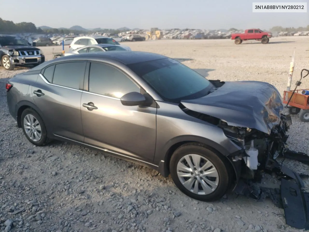 2022 Nissan Sentra S VIN: 3N1AB8BV1NY280212 Lot: 69372774