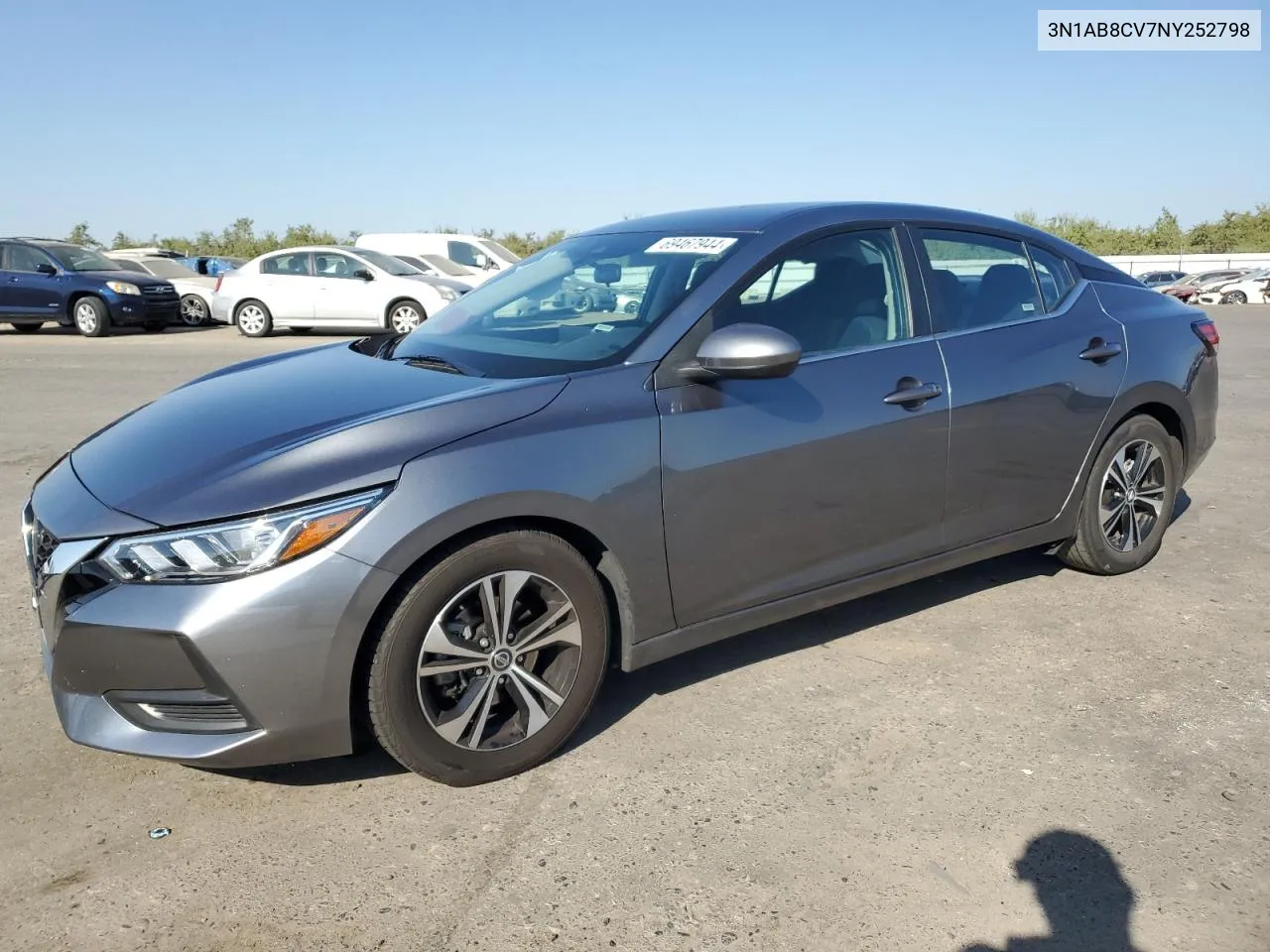 2022 Nissan Sentra Sv VIN: 3N1AB8CV7NY252798 Lot: 69467944