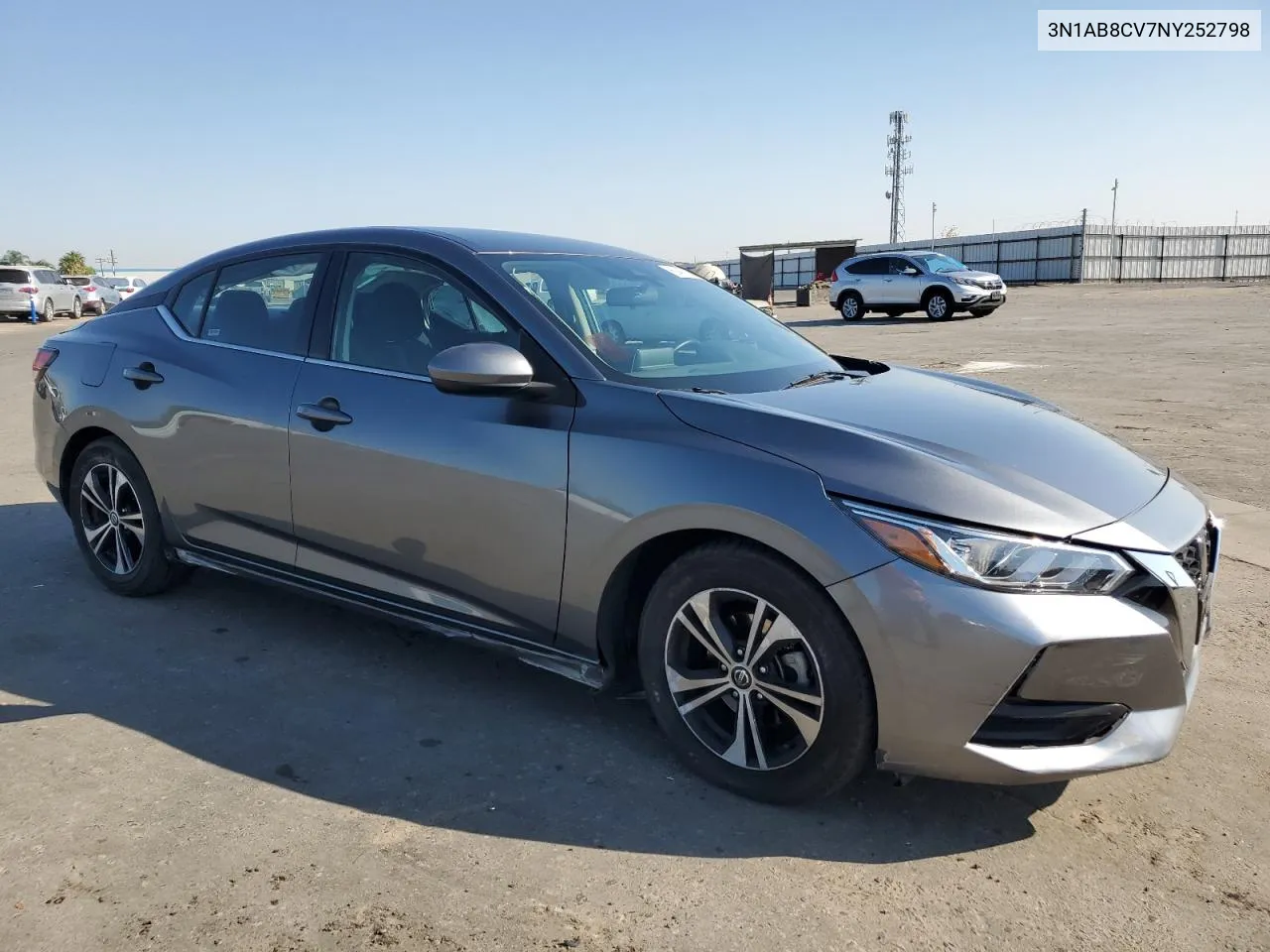 3N1AB8CV7NY252798 2022 Nissan Sentra Sv