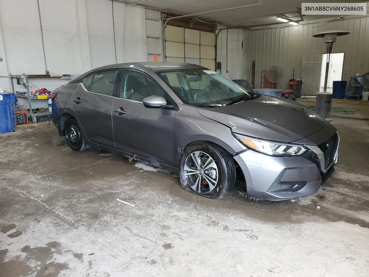 2022 Nissan Sentra Sv VIN: 3N1AB8CV6NY268605 Lot: 69623864