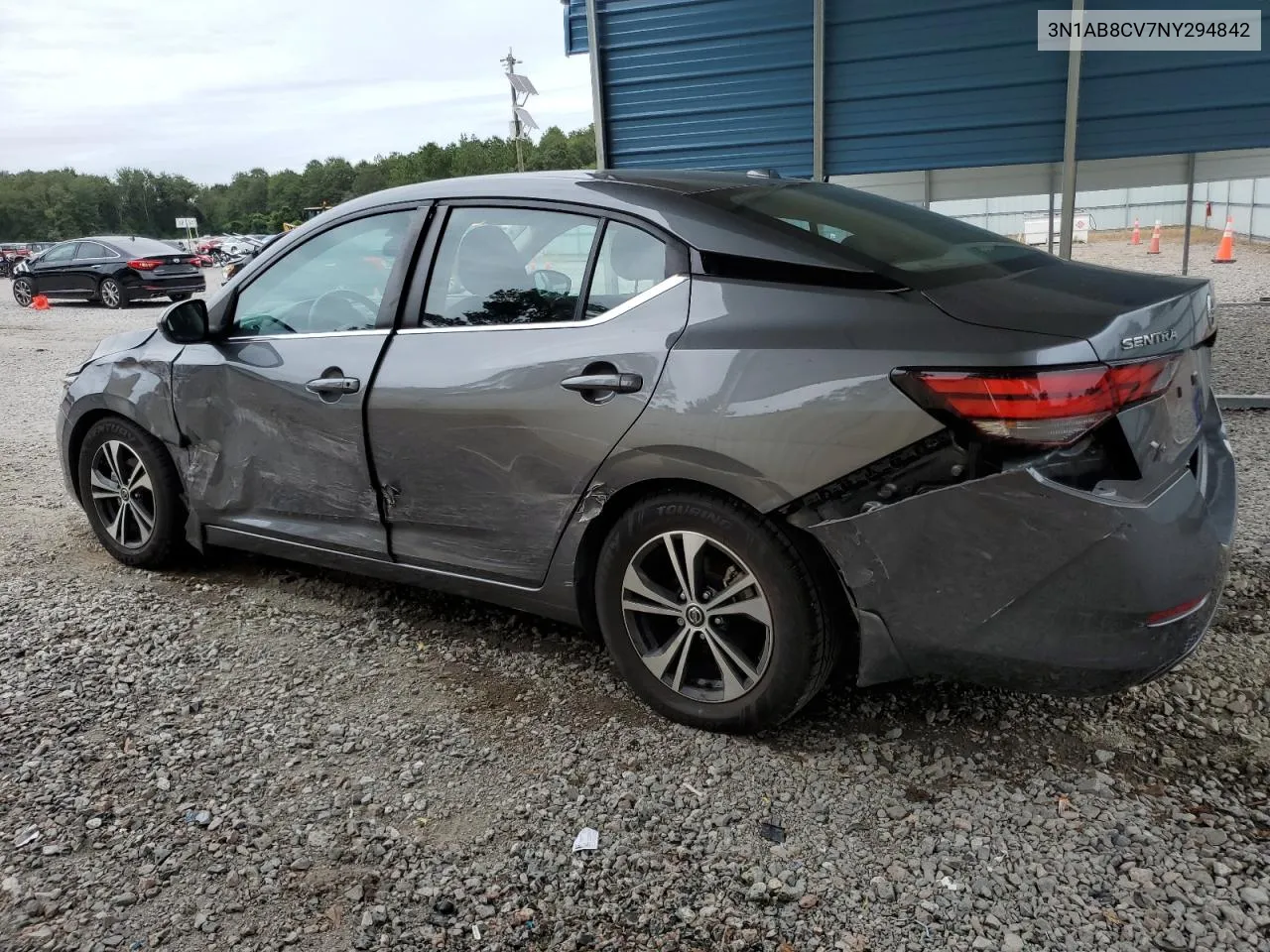 2022 Nissan Sentra Sv VIN: 3N1AB8CV7NY294842 Lot: 69914614