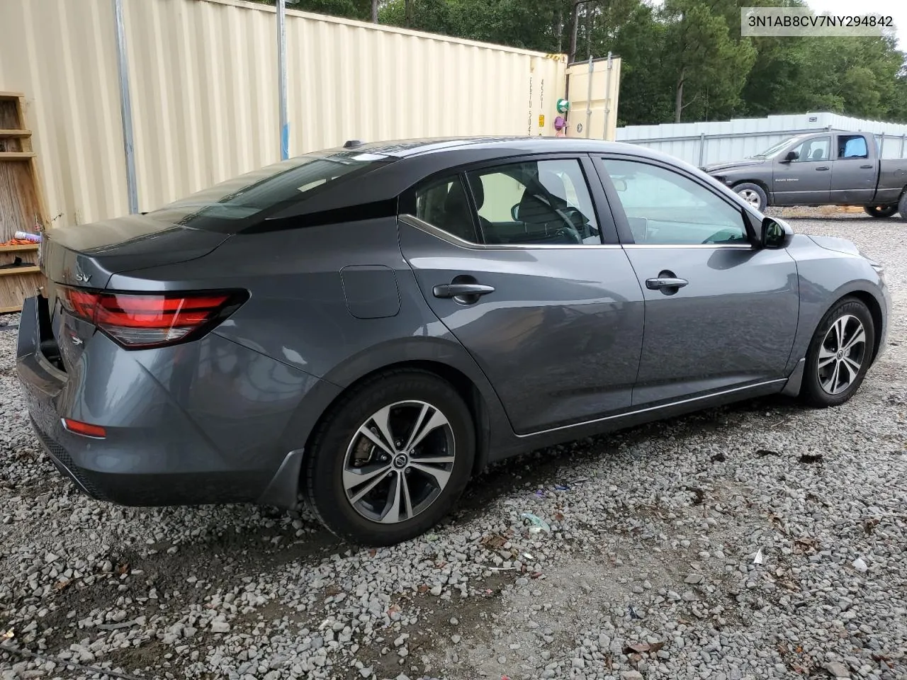 2022 Nissan Sentra Sv VIN: 3N1AB8CV7NY294842 Lot: 69914614