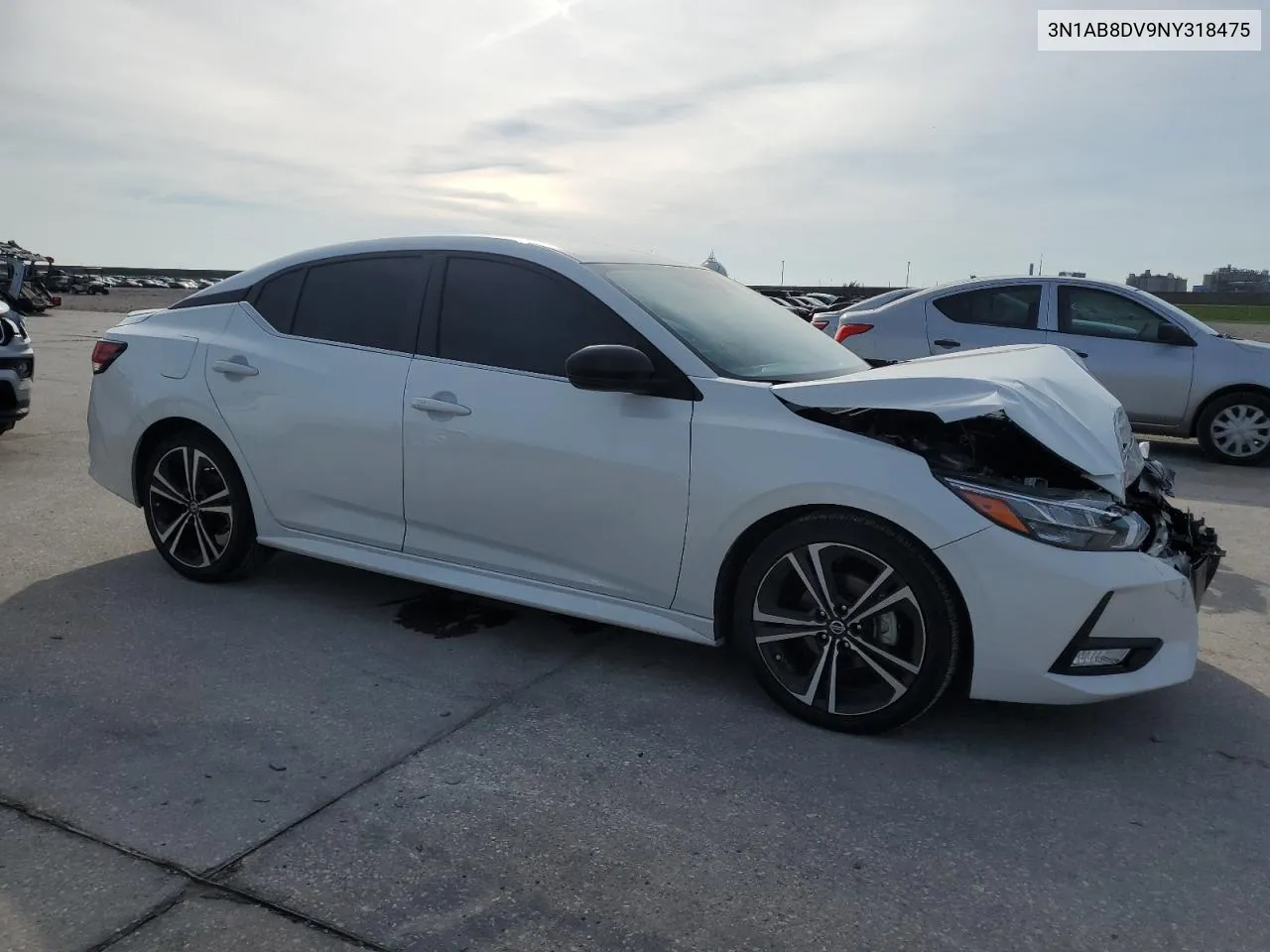 2022 Nissan Sentra Sr VIN: 3N1AB8DV9NY318475 Lot: 69995524