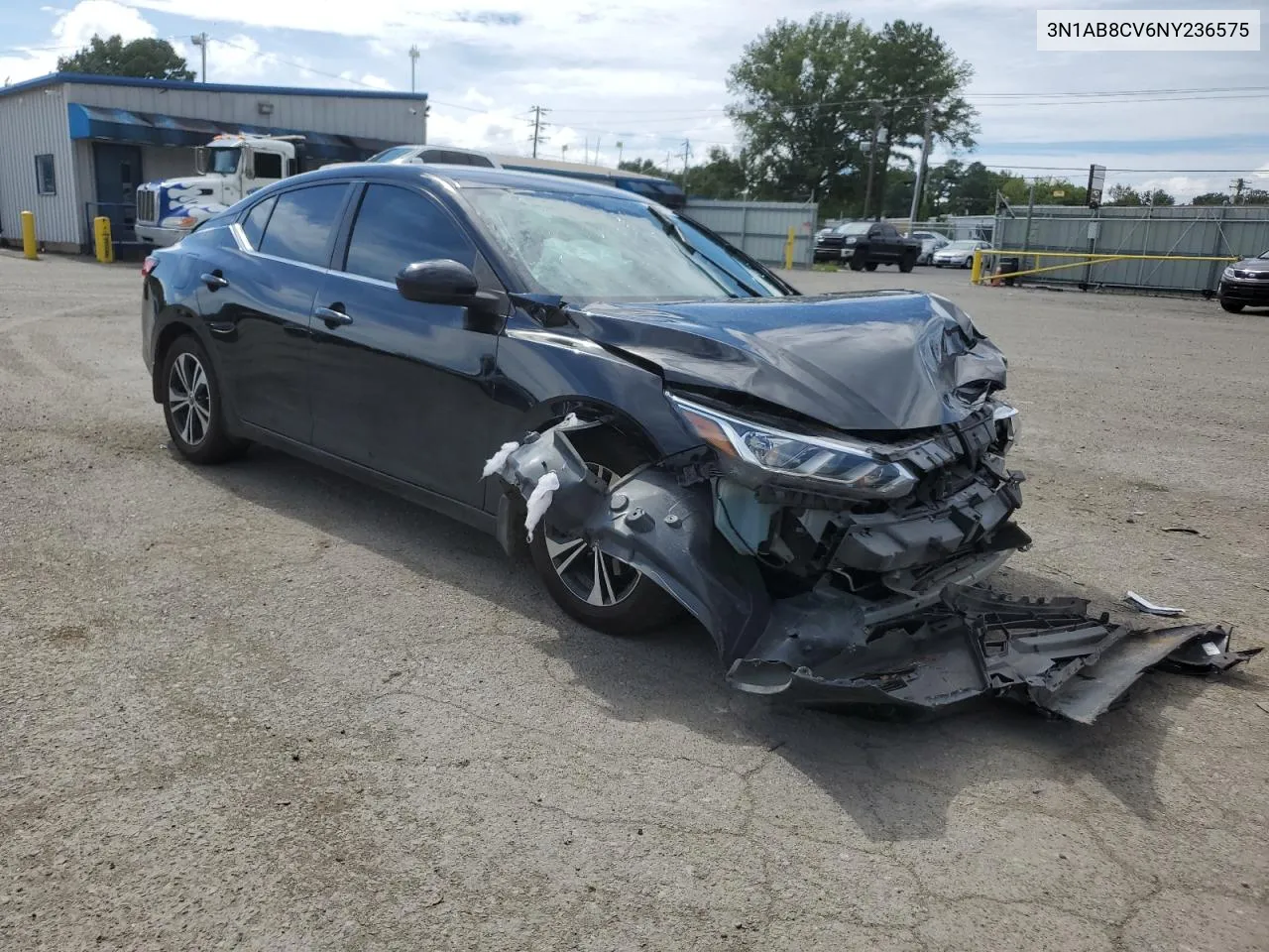 3N1AB8CV6NY236575 2022 Nissan Sentra Sv