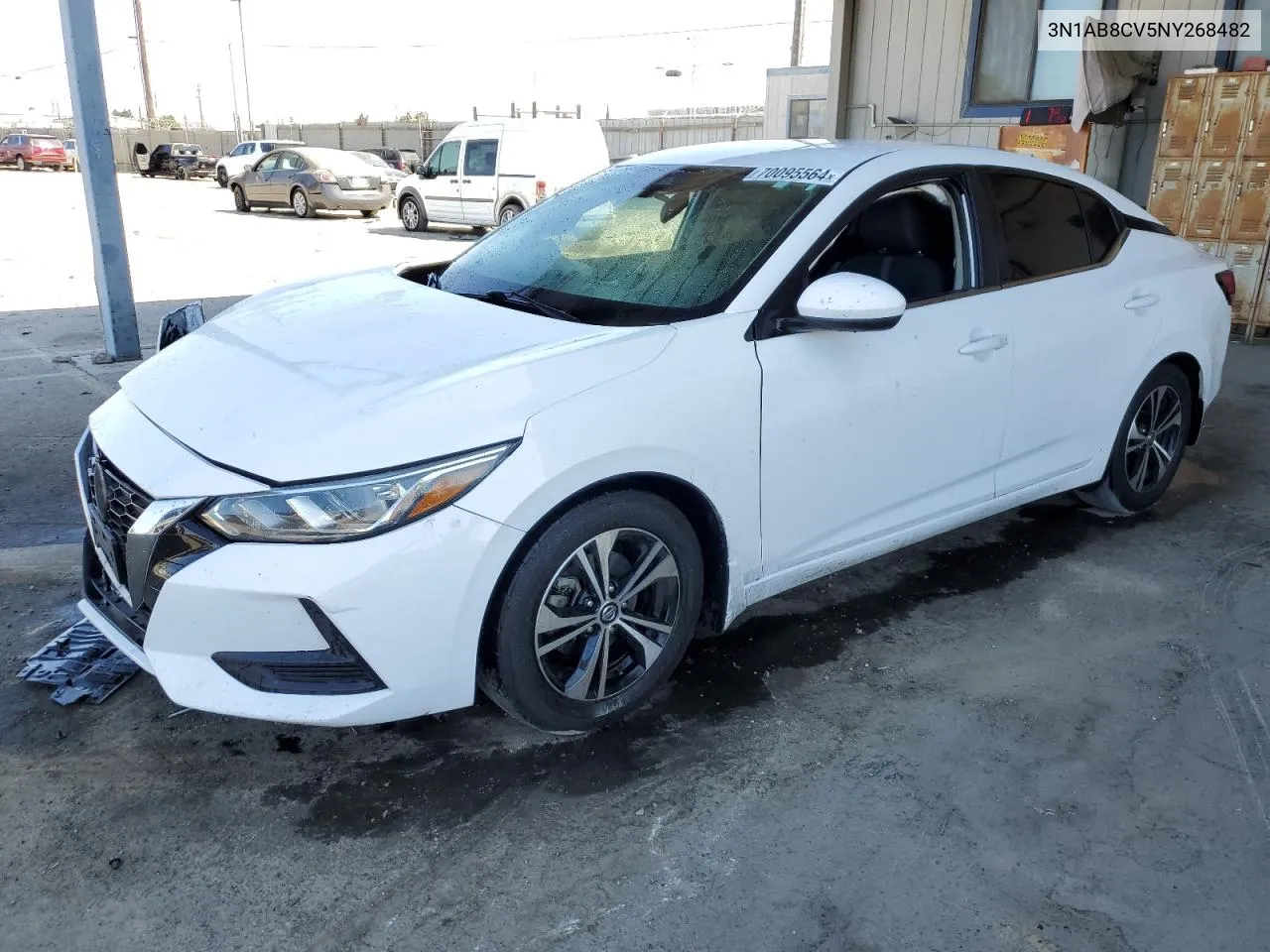 2022 Nissan Sentra Sv VIN: 3N1AB8CV5NY268482 Lot: 70095564