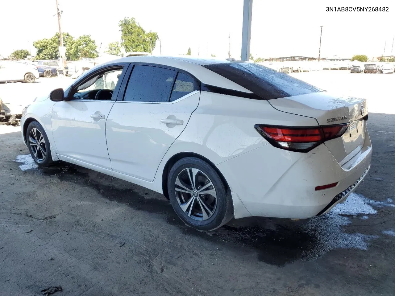 2022 Nissan Sentra Sv VIN: 3N1AB8CV5NY268482 Lot: 70095564