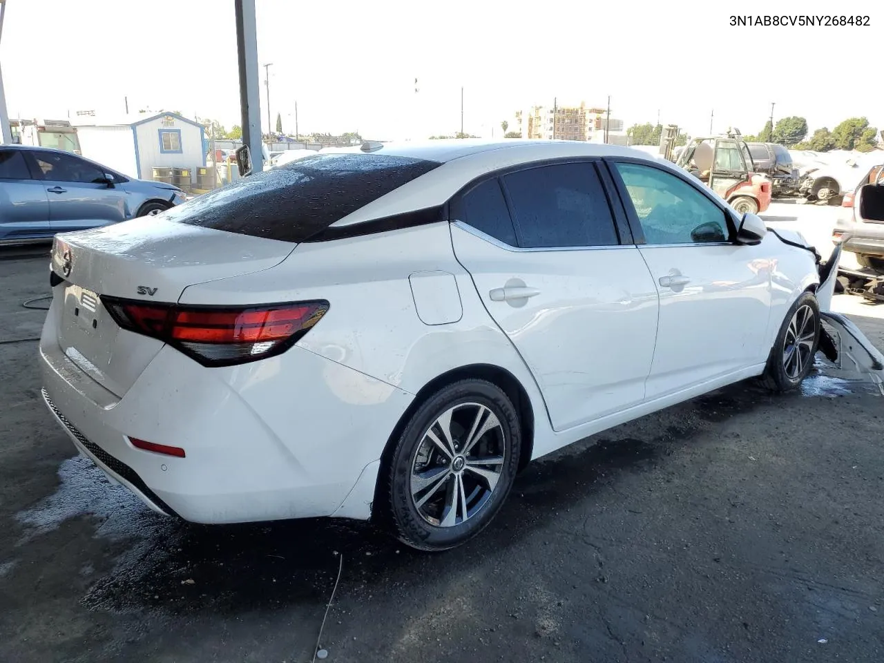 2022 Nissan Sentra Sv VIN: 3N1AB8CV5NY268482 Lot: 70095564