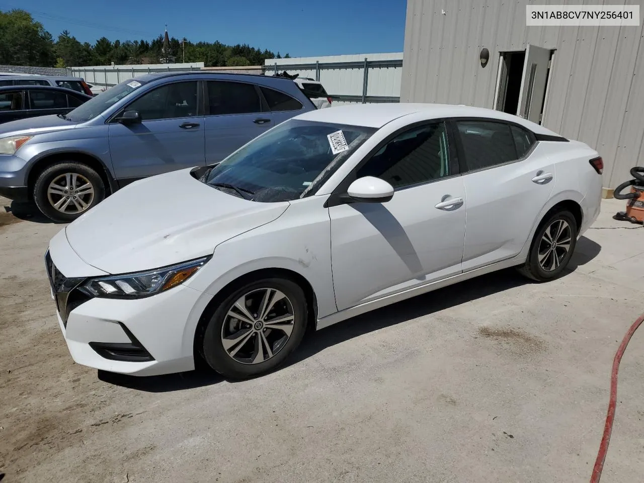 3N1AB8CV7NY256401 2022 Nissan Sentra Sv