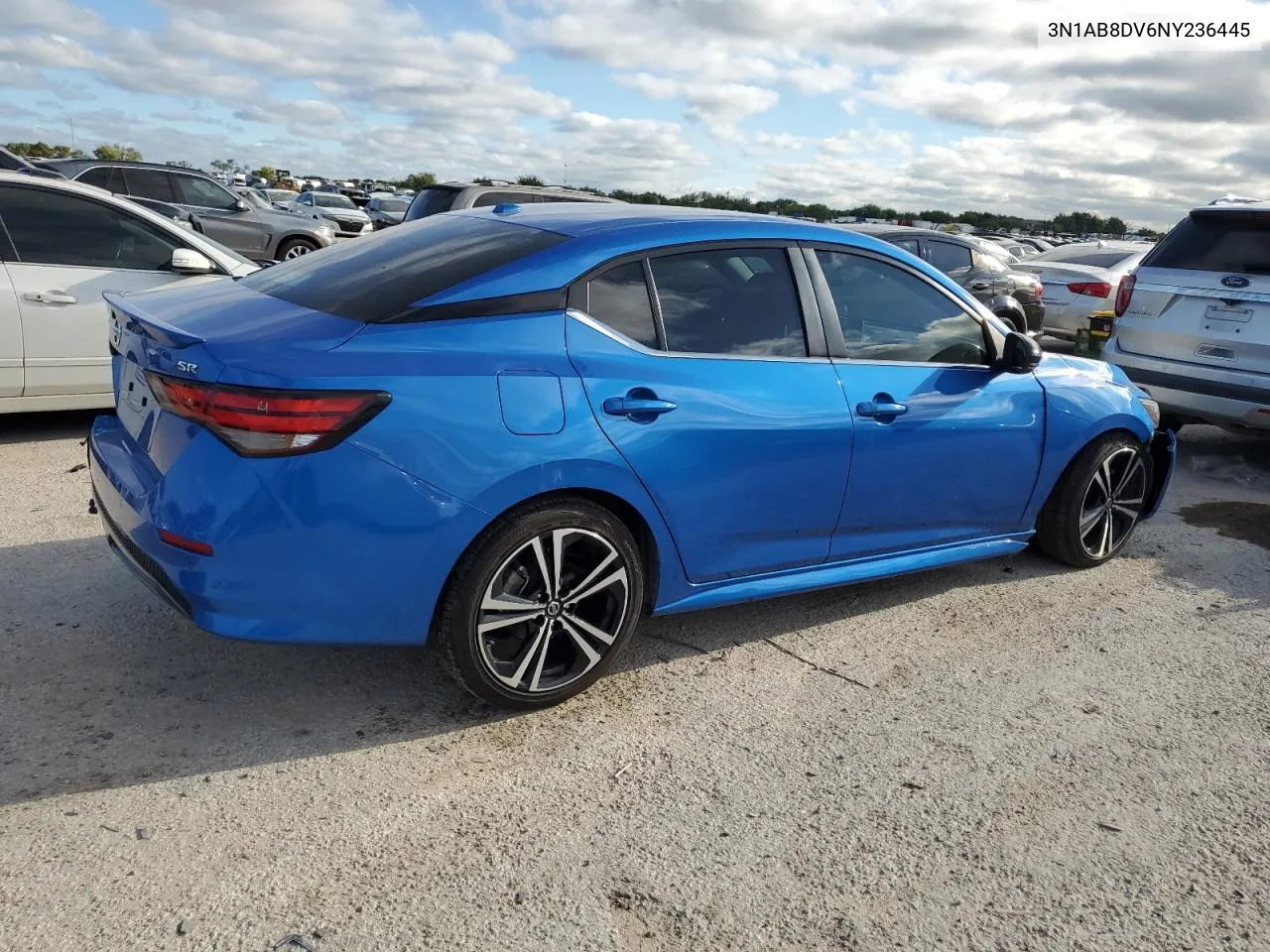 2022 Nissan Sentra Sr VIN: 3N1AB8DV6NY236445 Lot: 70375184