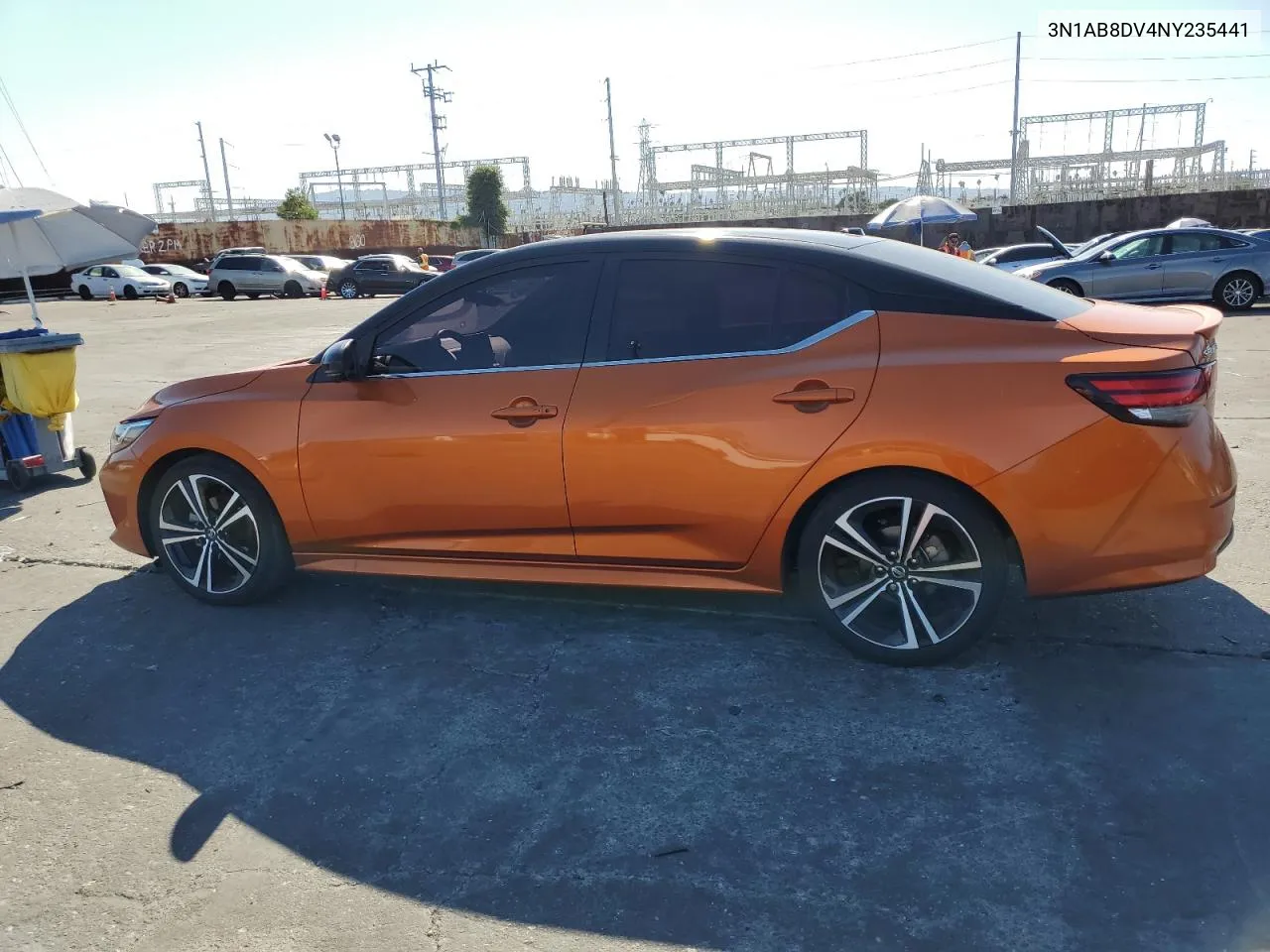 2022 Nissan Sentra Sr VIN: 3N1AB8DV4NY235441 Lot: 70472764