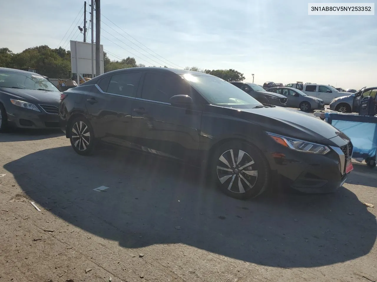 2022 Nissan Sentra Sv VIN: 3N1AB8CV5NY253352 Lot: 70519954