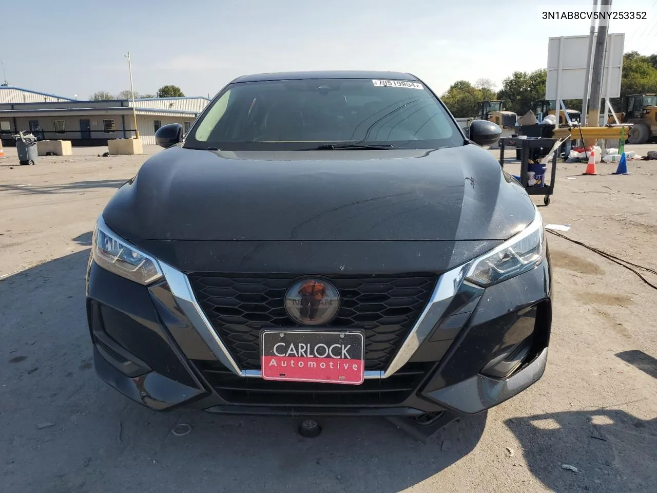 2022 Nissan Sentra Sv VIN: 3N1AB8CV5NY253352 Lot: 70519954