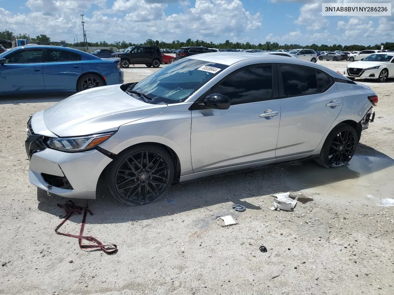 2022 Nissan Sentra S VIN: 3N1AB8BV1NY286236 Lot: 70538844