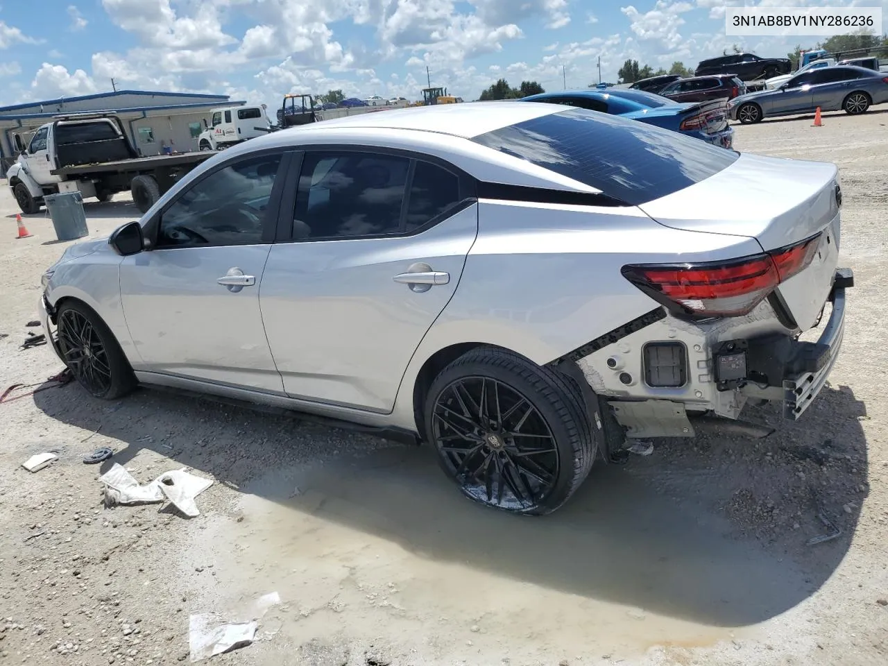 2022 Nissan Sentra S VIN: 3N1AB8BV1NY286236 Lot: 70538844