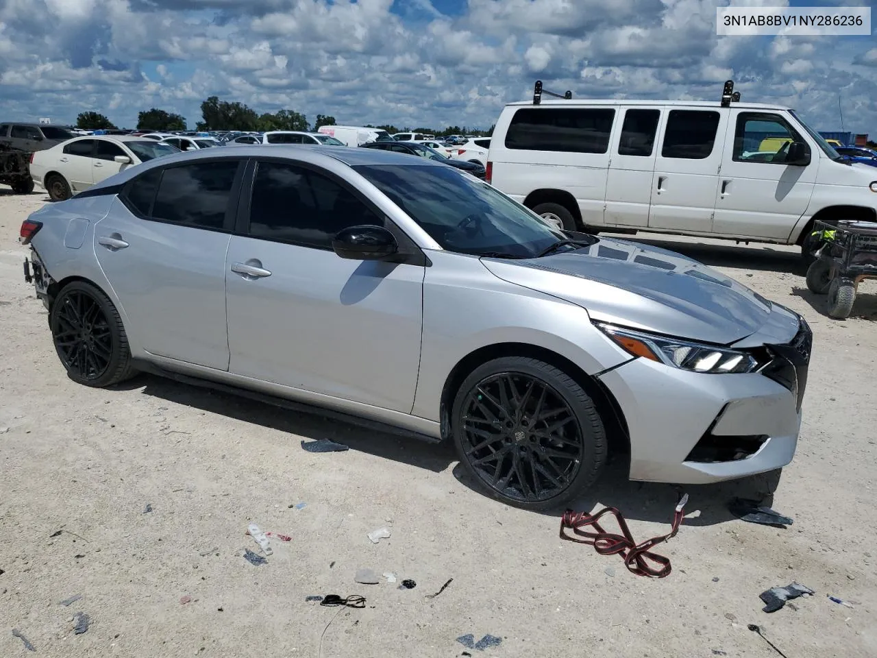 2022 Nissan Sentra S VIN: 3N1AB8BV1NY286236 Lot: 70538844