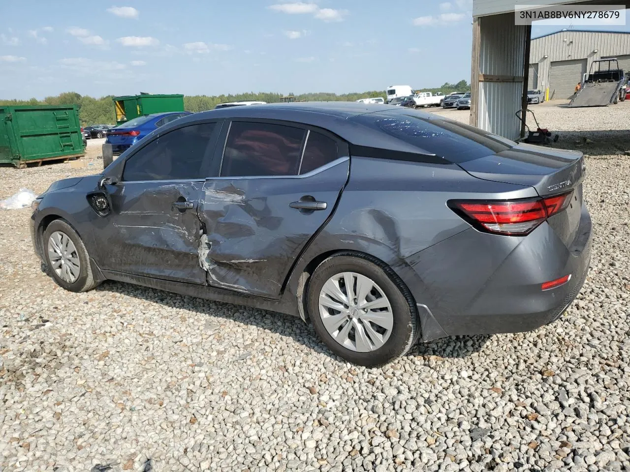 3N1AB8BV6NY278679 2022 Nissan Sentra S