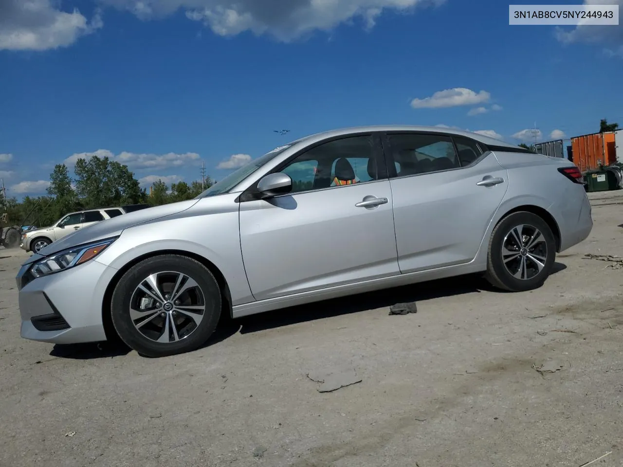 2022 Nissan Sentra Sv VIN: 3N1AB8CV5NY244943 Lot: 70787124