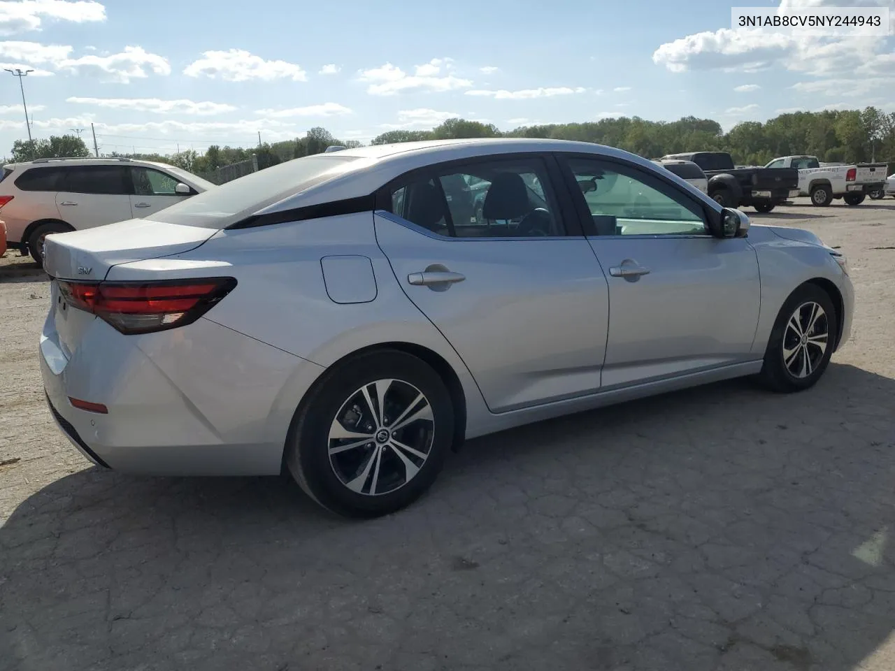 2022 Nissan Sentra Sv VIN: 3N1AB8CV5NY244943 Lot: 70787124