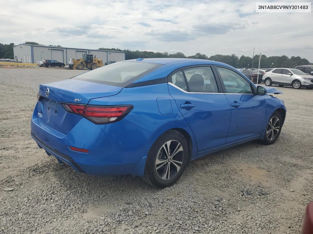 2022 Nissan Sentra Sv VIN: 3N1AB8CV9NY301483 Lot: 70868114