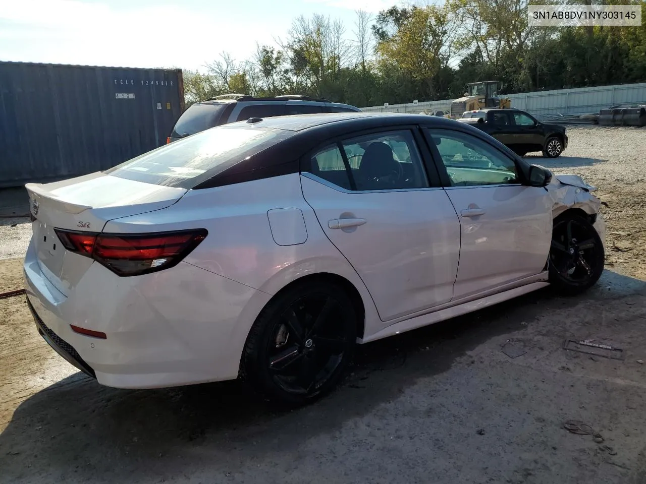 2022 Nissan Sentra Sr VIN: 3N1AB8DV1NY303145 Lot: 71426224