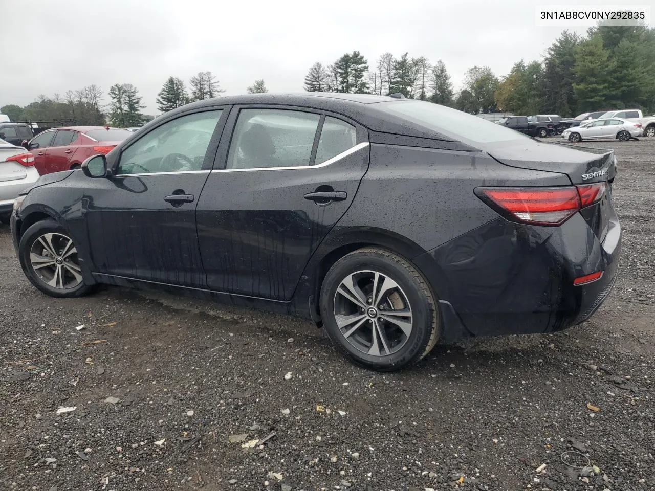 2022 Nissan Sentra Sv VIN: 3N1AB8CV0NY292835 Lot: 71711204