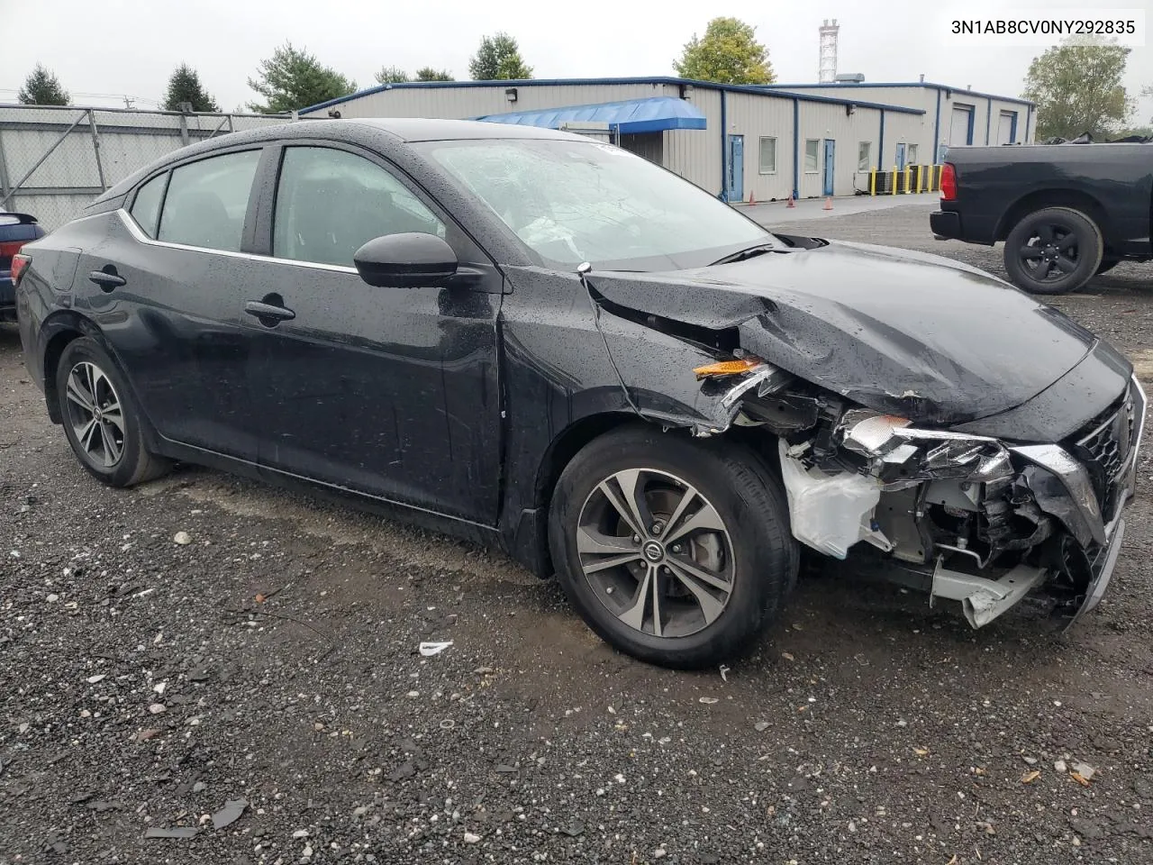 2022 Nissan Sentra Sv VIN: 3N1AB8CV0NY292835 Lot: 71711204