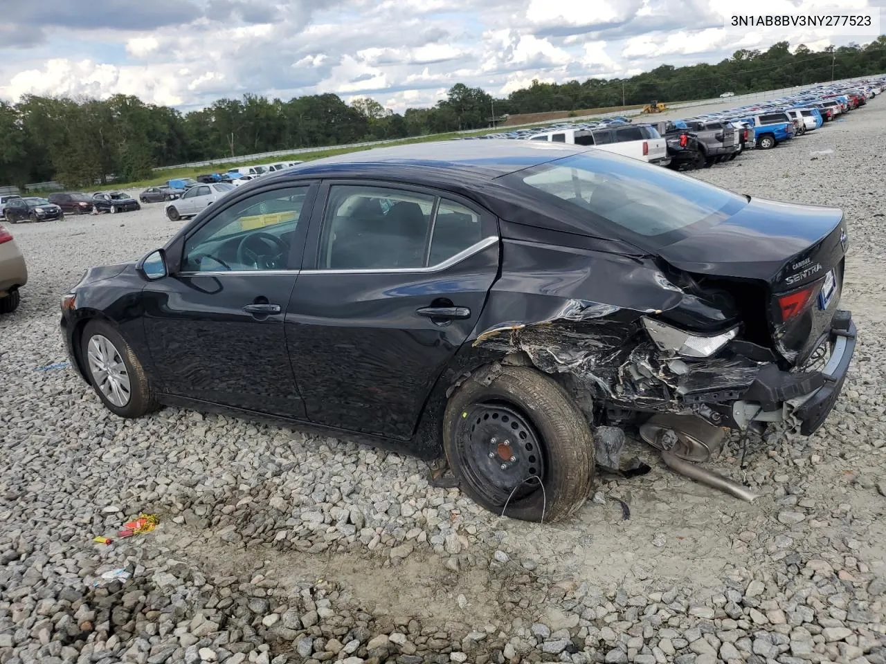 2022 Nissan Sentra S VIN: 3N1AB8BV3NY277523 Lot: 72035324