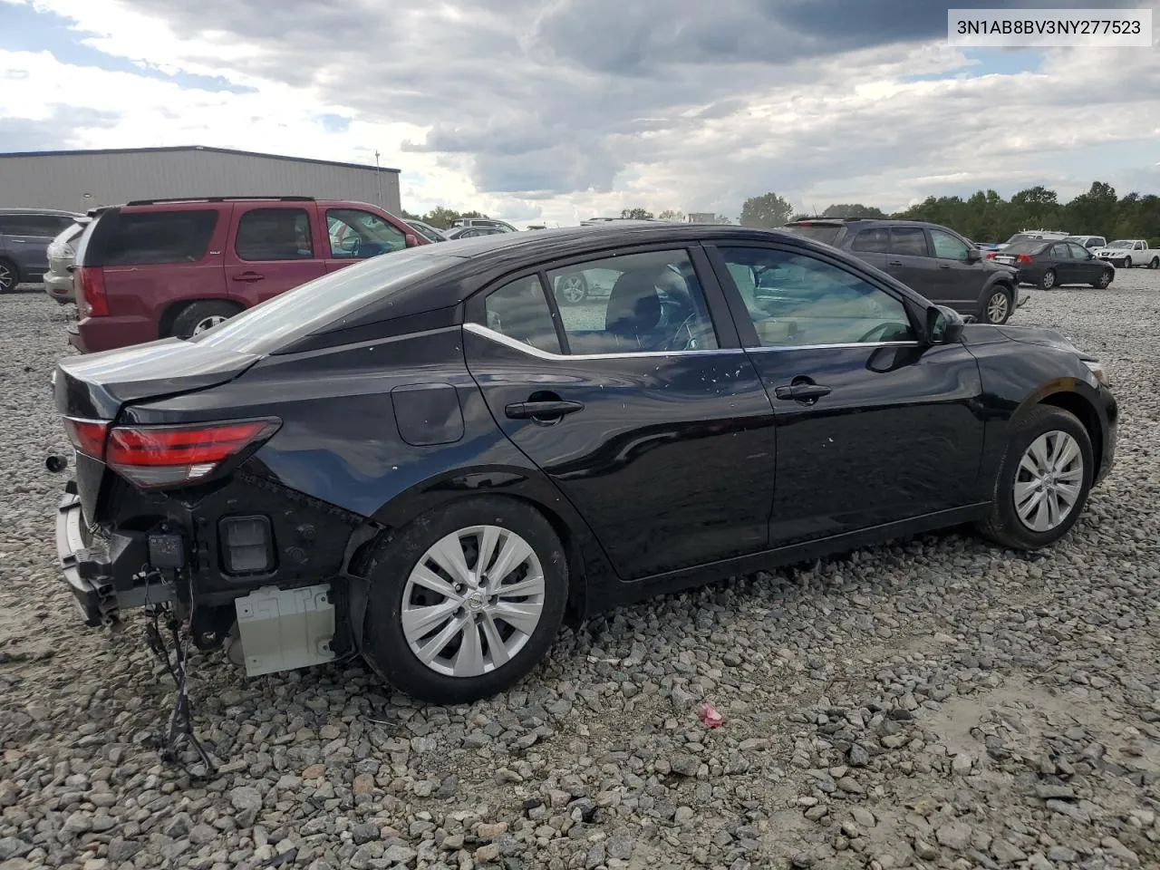 2022 Nissan Sentra S VIN: 3N1AB8BV3NY277523 Lot: 72035324