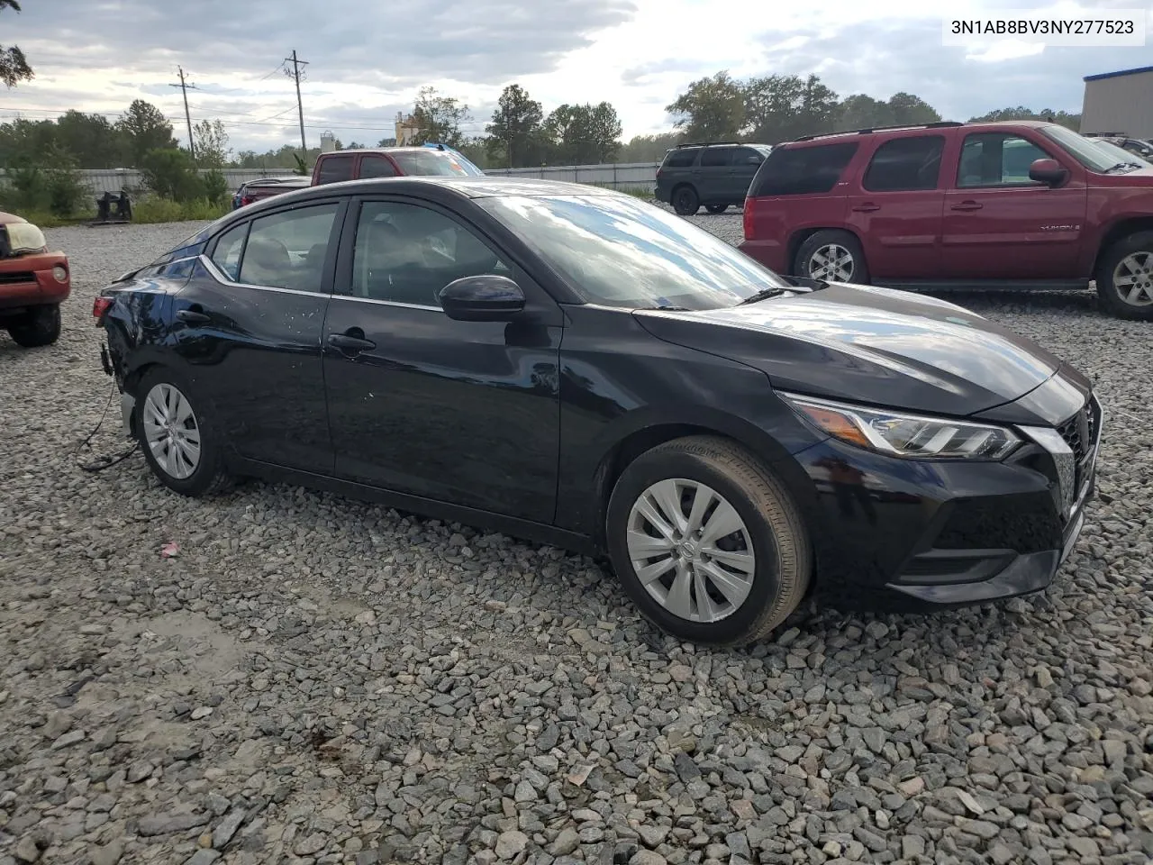 2022 Nissan Sentra S VIN: 3N1AB8BV3NY277523 Lot: 72035324