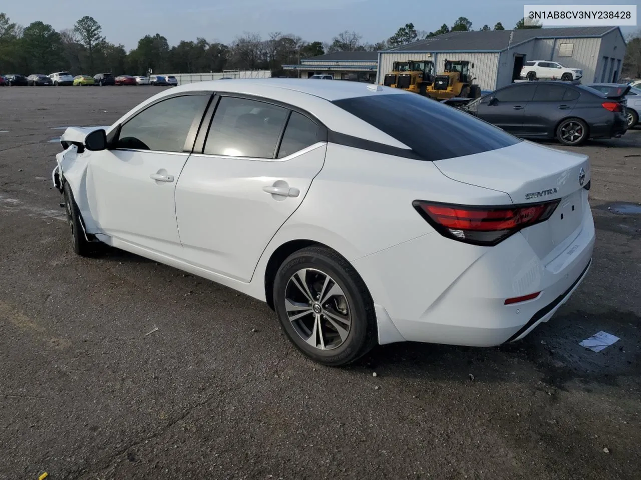 3N1AB8CV3NY238428 2022 Nissan Sentra Sv