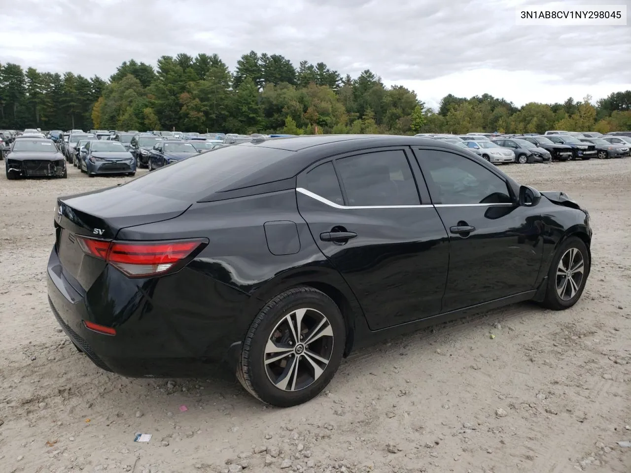 3N1AB8CV1NY298045 2022 Nissan Sentra Sv