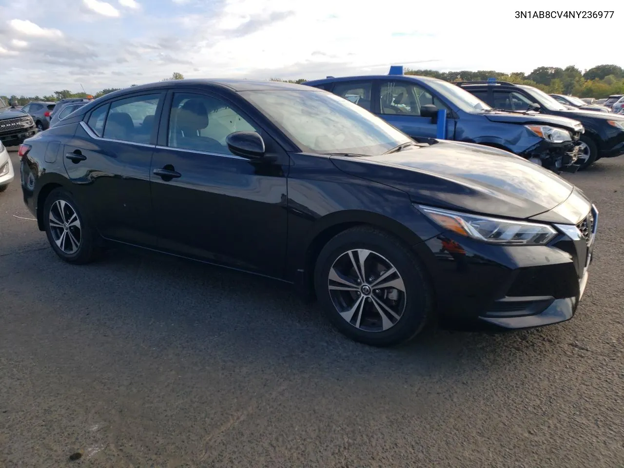 2022 Nissan Sentra Sv VIN: 3N1AB8CV4NY236977 Lot: 72210274