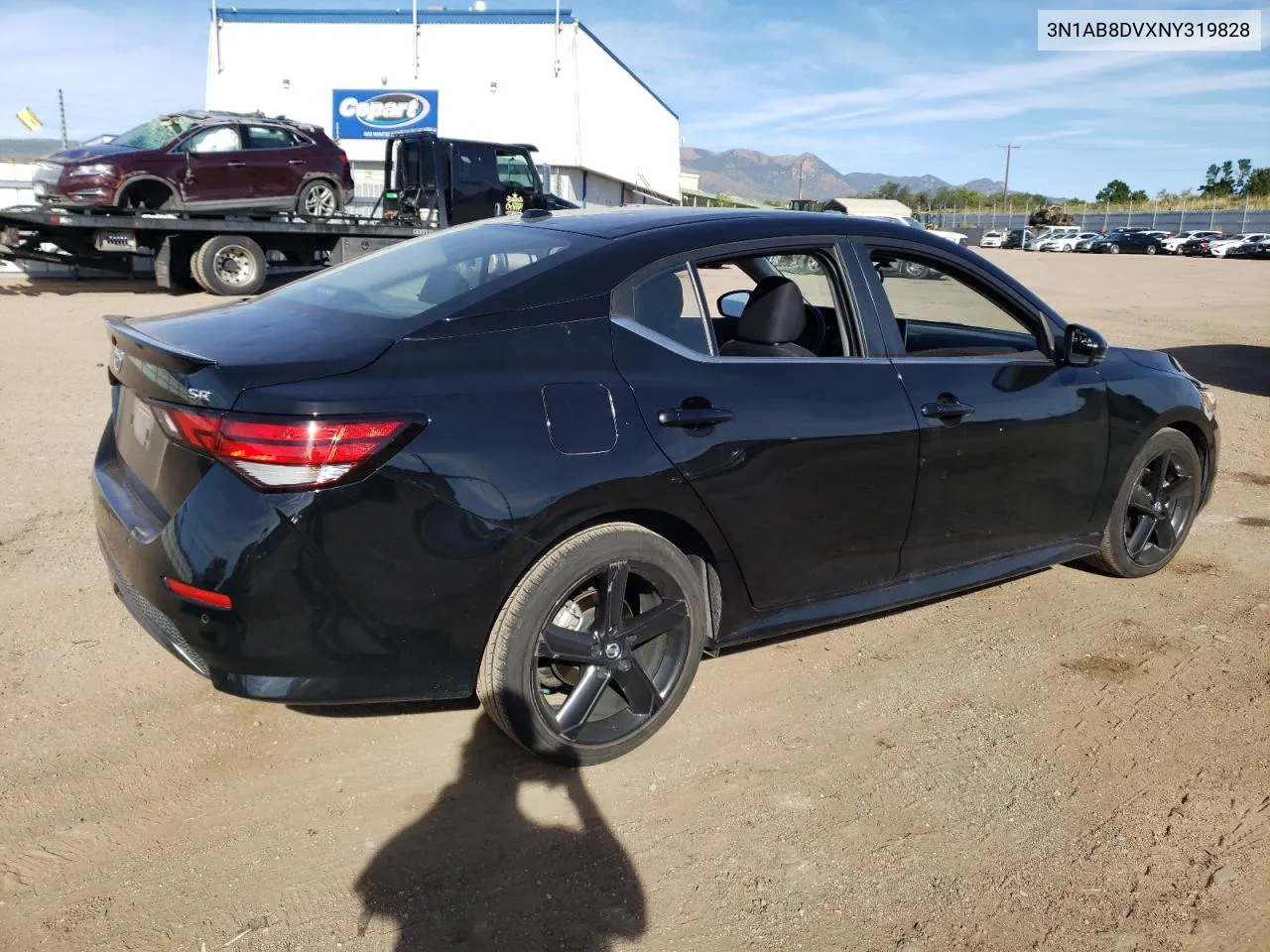 2022 Nissan Sentra Sr VIN: 3N1AB8DVXNY319828 Lot: 72264474