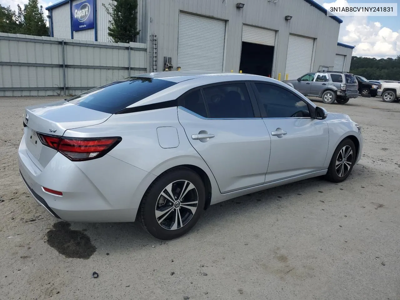 2022 Nissan Sentra Sv VIN: 3N1AB8CV1NY241831 Lot: 72445814