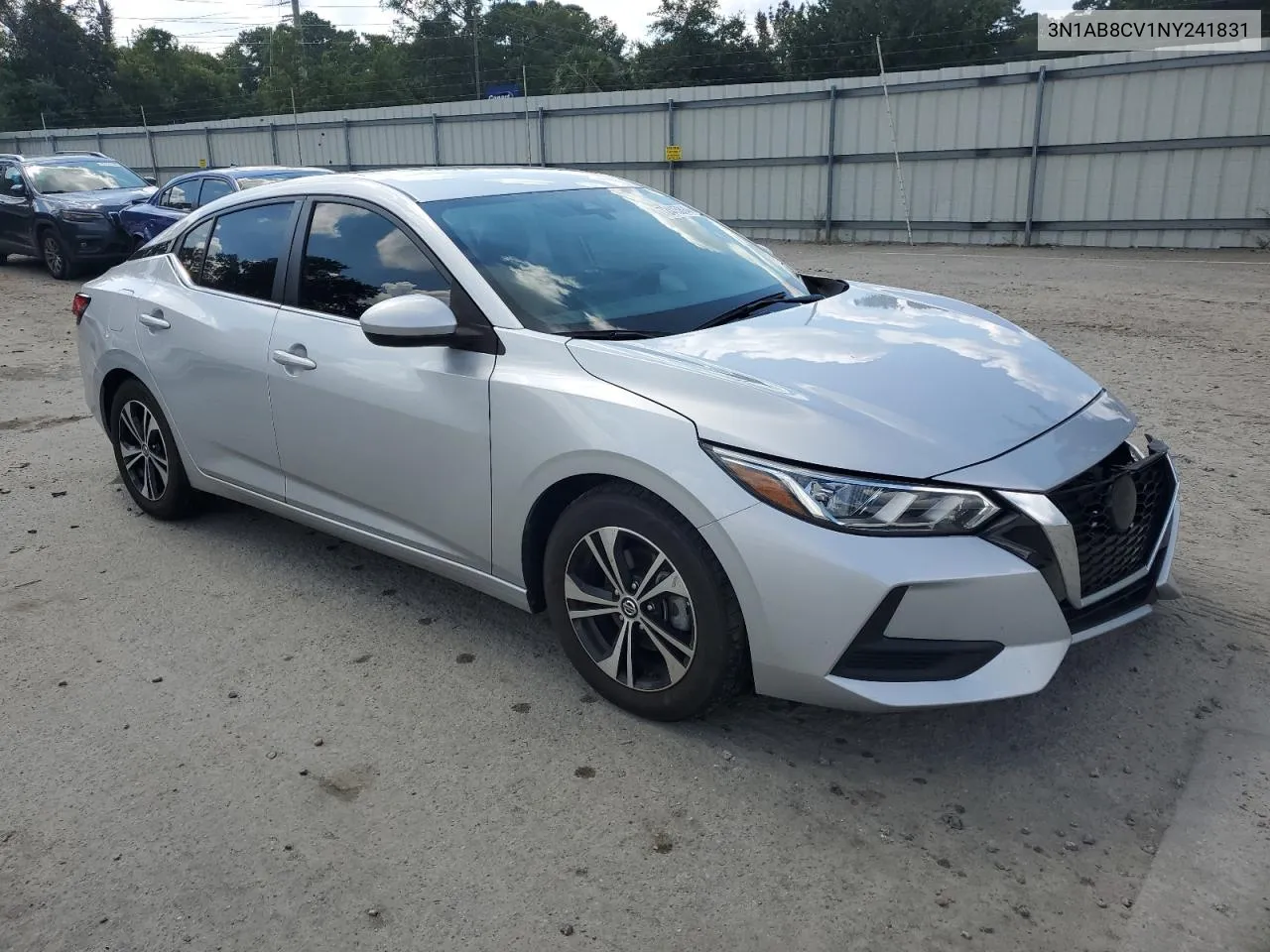 2022 Nissan Sentra Sv VIN: 3N1AB8CV1NY241831 Lot: 72445814