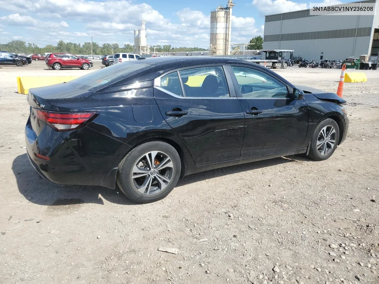 3N1AB8CV1NY236208 2022 Nissan Sentra Sv