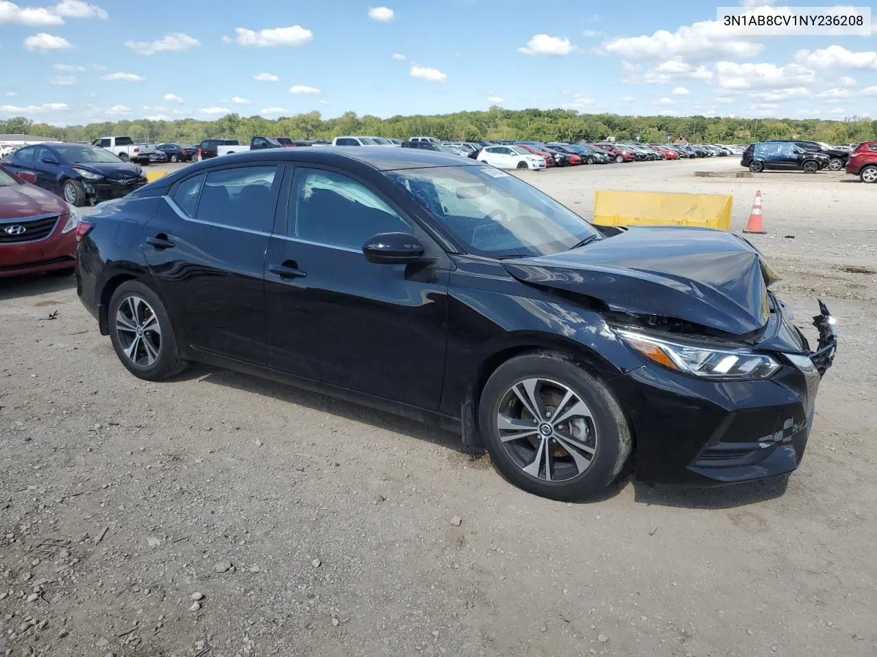 2022 Nissan Sentra Sv VIN: 3N1AB8CV1NY236208 Lot: 72479904