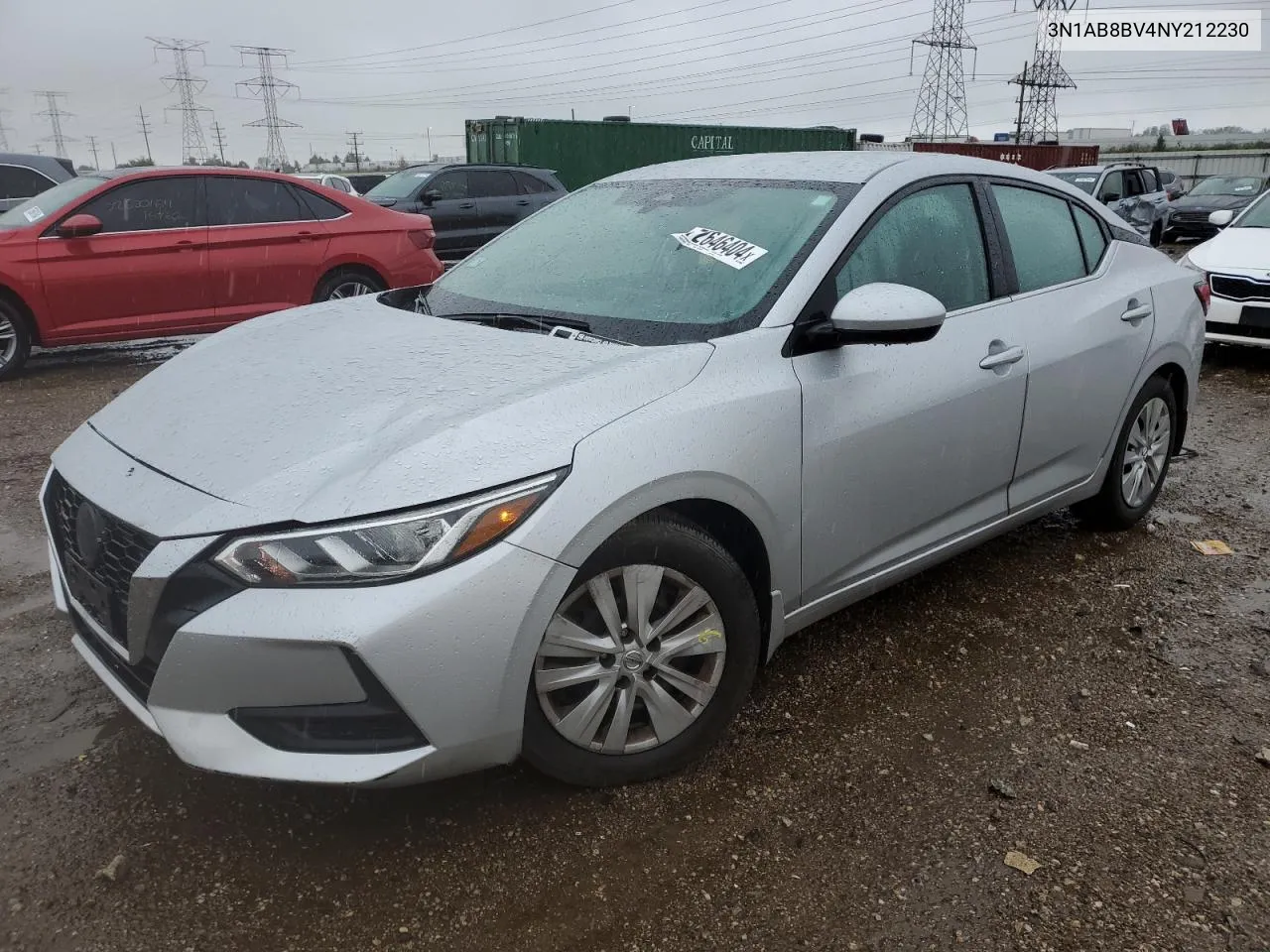 2022 Nissan Sentra S VIN: 3N1AB8BV4NY212230 Lot: 72646404