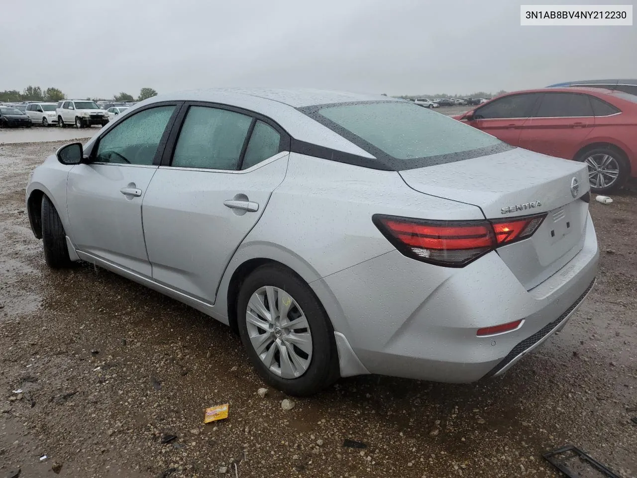 2022 Nissan Sentra S VIN: 3N1AB8BV4NY212230 Lot: 72646404