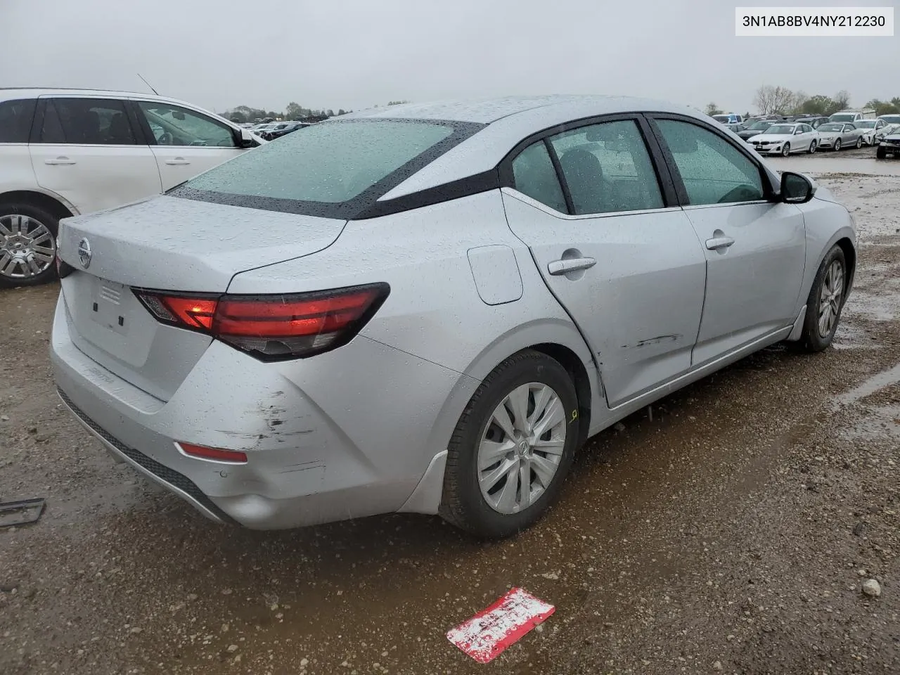 2022 Nissan Sentra S VIN: 3N1AB8BV4NY212230 Lot: 72646404