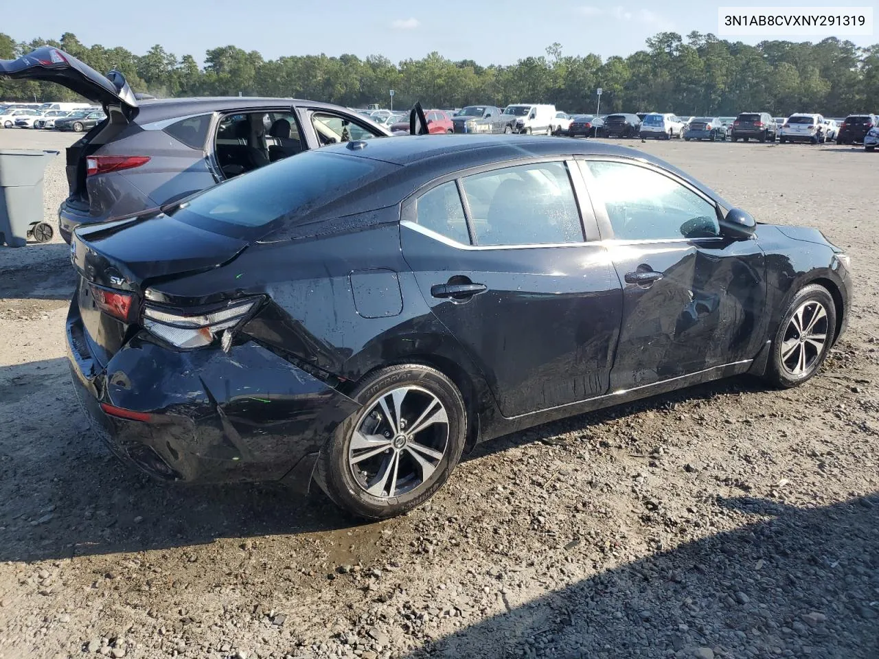 2022 Nissan Sentra Sv VIN: 3N1AB8CVXNY291319 Lot: 72707414